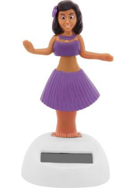 VOILA Solar Powered Dancing Hula Girl Swinging Bobble Doll Gift Car Home