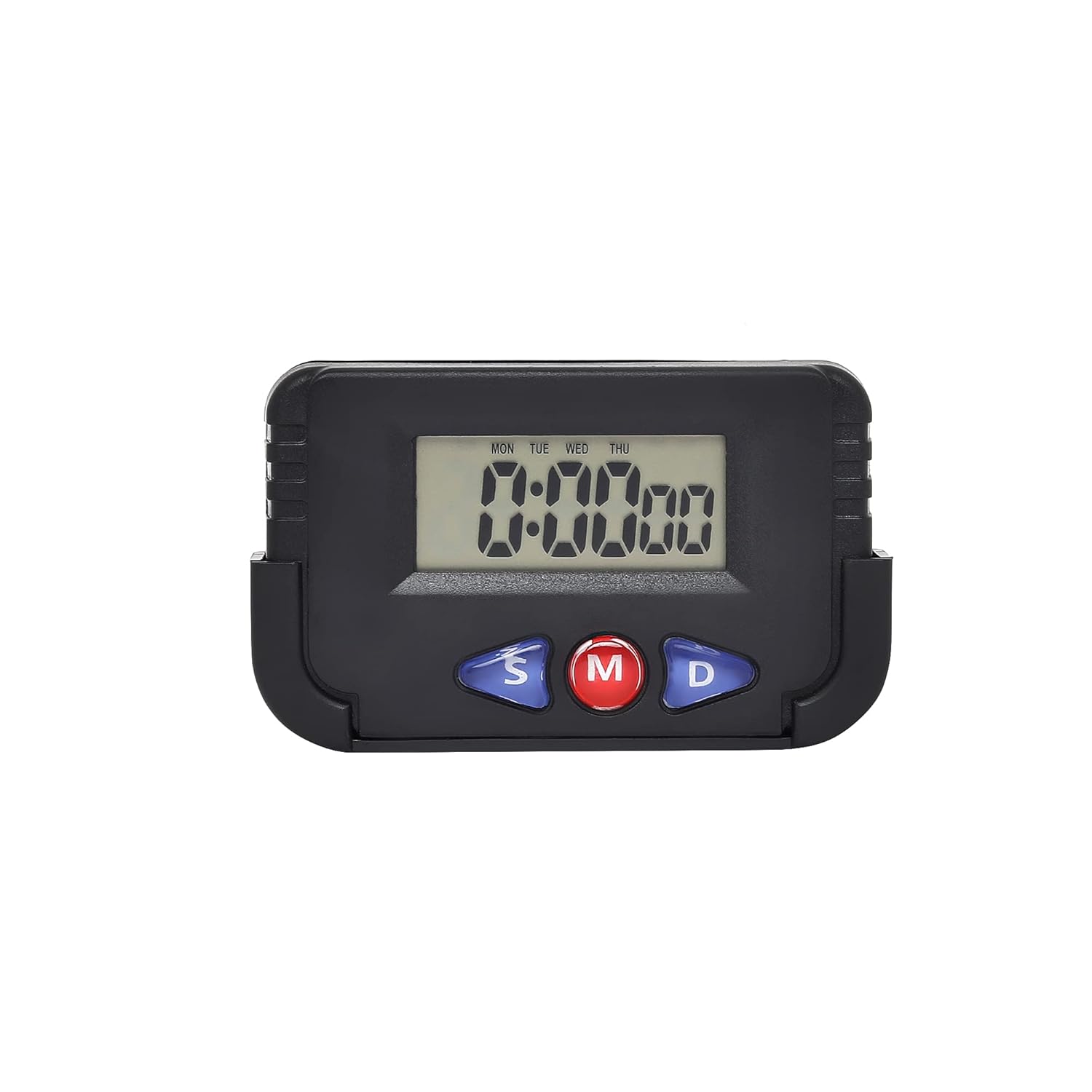 VOILA Digital Watch with Stopwatch Timer and Desk Alarm for Vehicle (Auto, Car, Bus, Truck) Dashboard