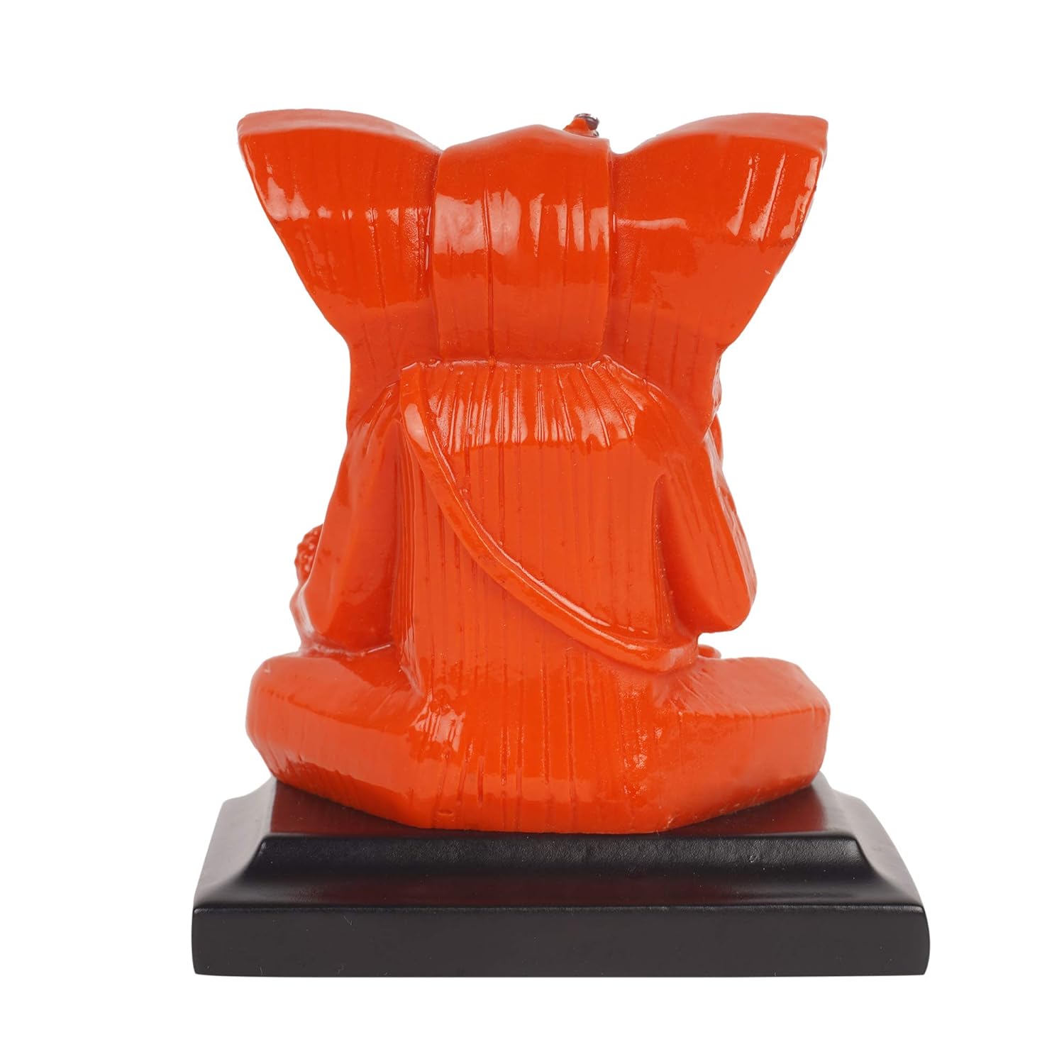 VOILA Lord Ganesh Ji Idol (Orange) for Vehicle (Auto/Car/Bus/Truck)Dashboard, Mandir & Office Table