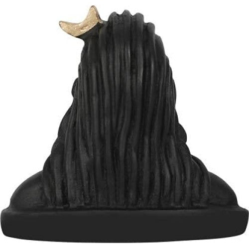 VOILA Lord Adiyogi Shiva Black Idol for Vehicle (Auto/Car/Bus/Truck) Dashboard, Home & Office Table