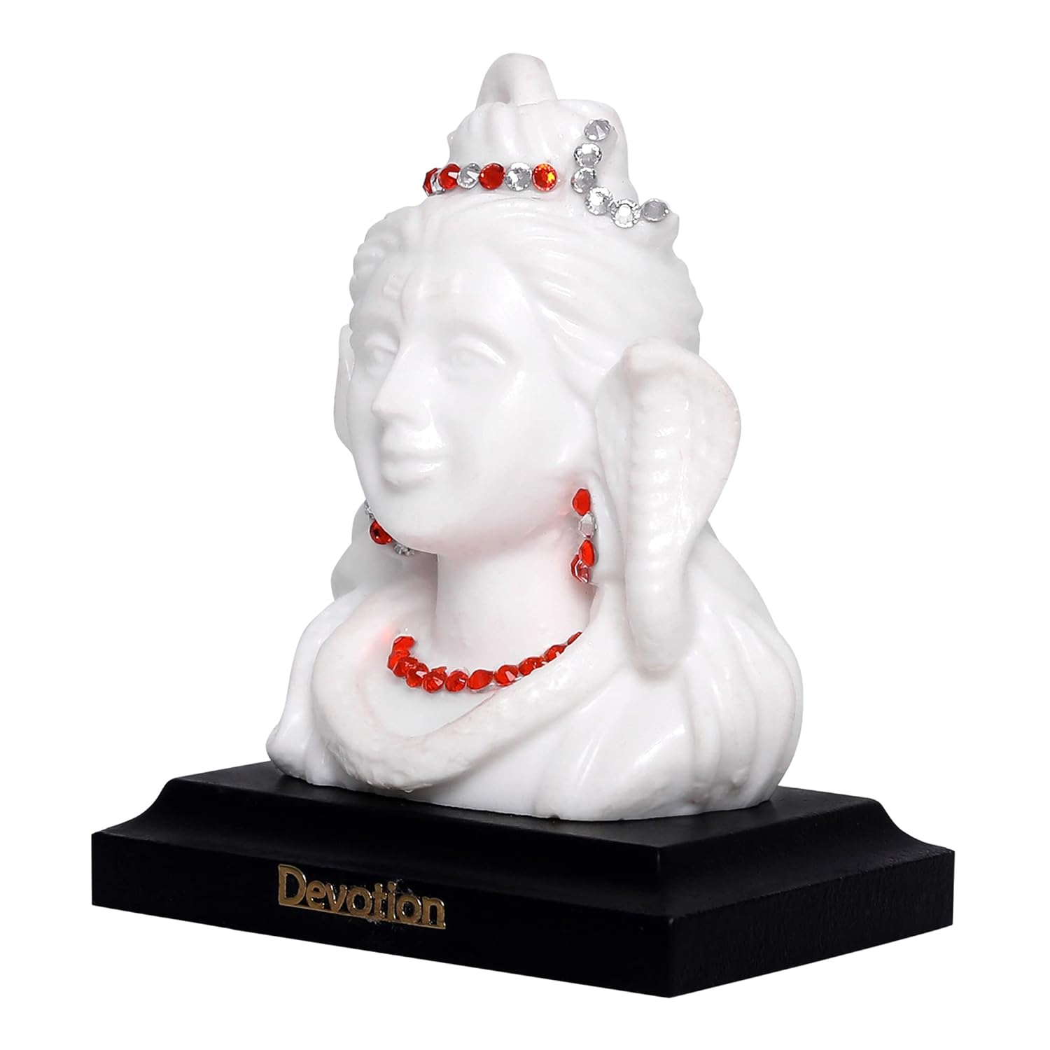 VOILA Lord Shiv Ji Idol for Vehicle (Auto/Car/Bus/Truck) Dashboard, Mandir & Office Table