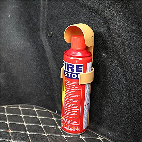 VOILA Fire Stop, Portable & Easy to Use Aluminum 500 ml Fire Extinguisher Spray with Stand for Car, Bus, Truck, Cab, Auto, Home & Kitchen etc (Pack of 2)