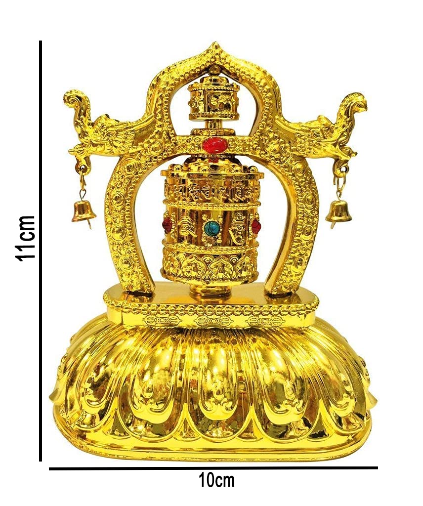 VOILA Rotating Tibetan Buddhist Solar Ring for Vehicle (Auto, Car, Bus, Truck) Dashboard