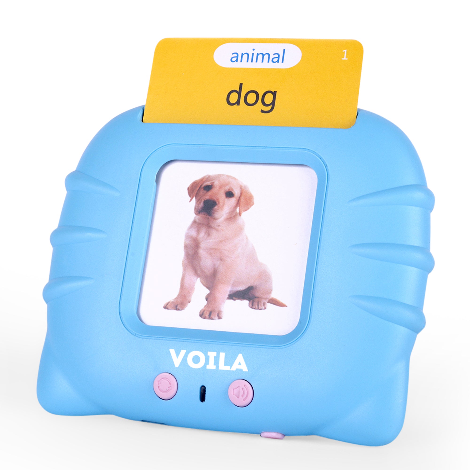 VOILA Montessori Toy for Kids – Interactive Educational Toy with Flashcards, Speech Therapy Device, Perfect Gift for Preschoolers Ideal for Boys & Girls