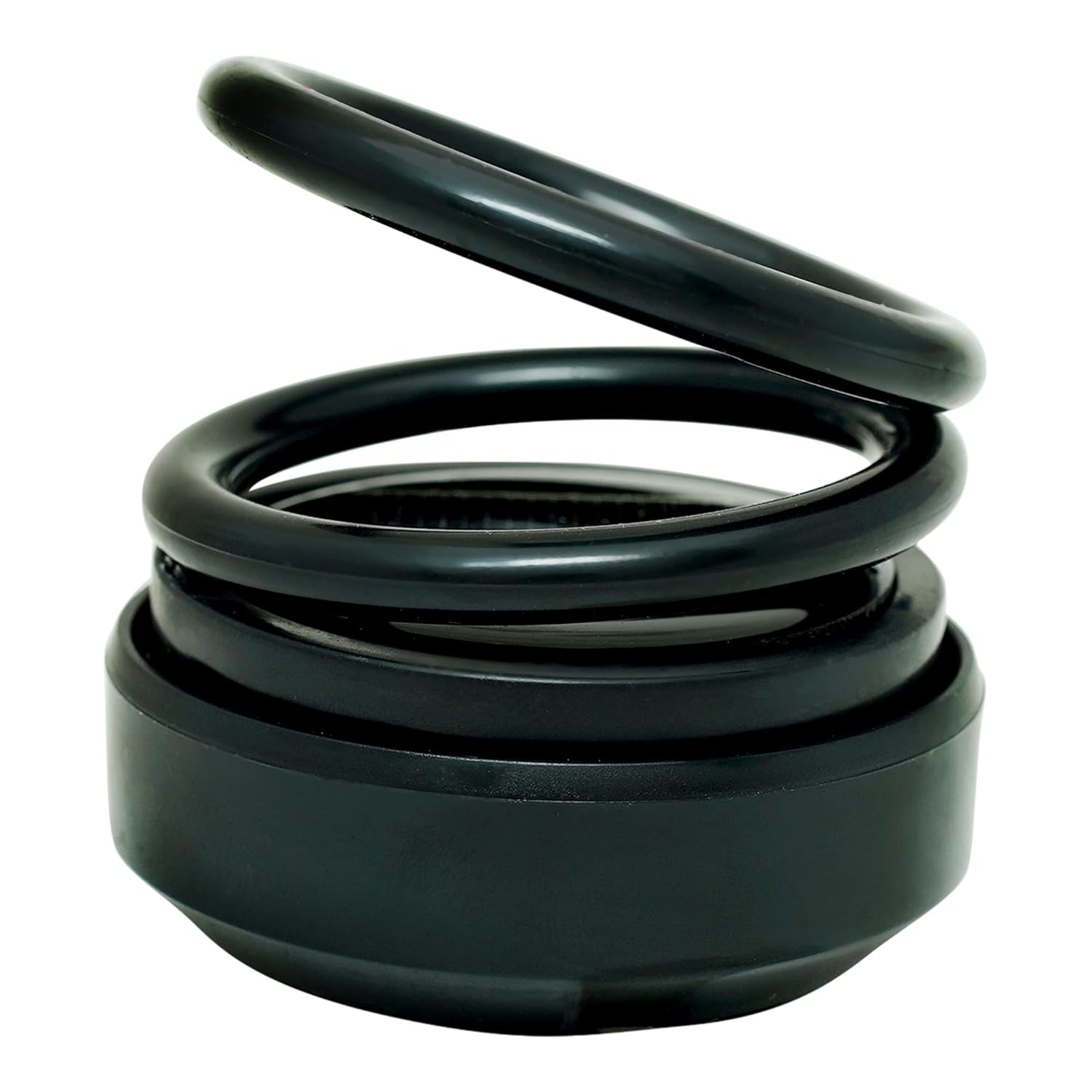 VOILA Solar Powered Air Freshener for Car (Black)