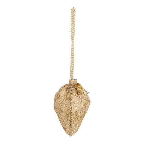 VOILA Stylish Embroidery Potli Bag for Women Party Weeding and Gifting Potli Bags