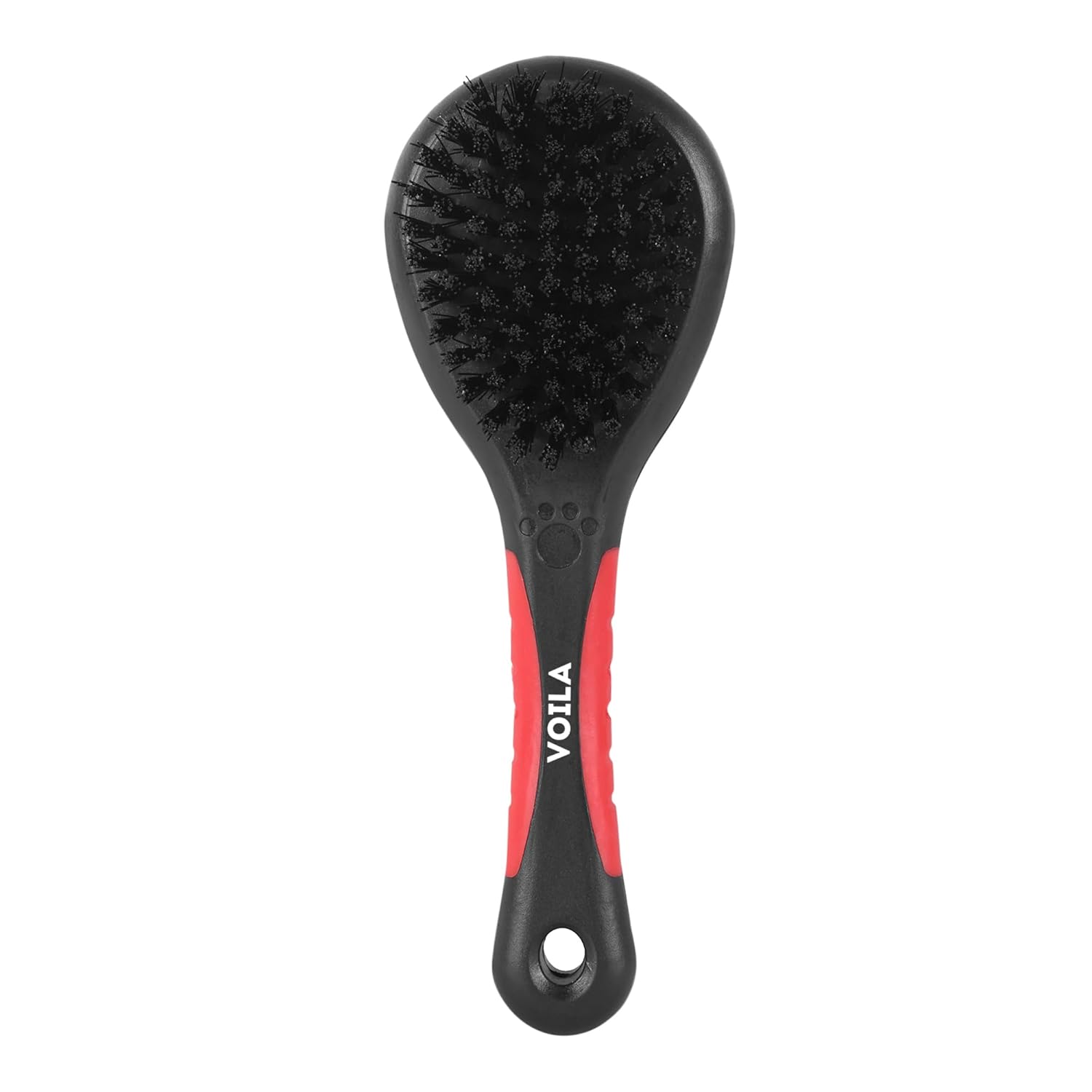 ZUFFIE Pet Brush for Dogs & Cats. Grooming Brush for Pets - Black & Red