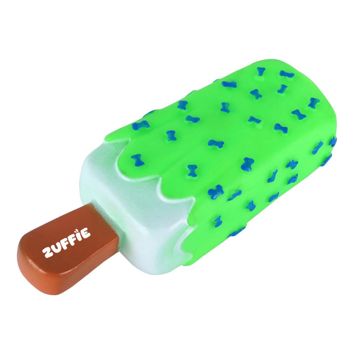 ZUFFIE Dog Ice Cream Toy, Fun & Interactive Ice Cream Shaped Dog Toy for Chewing, Fetch & Play