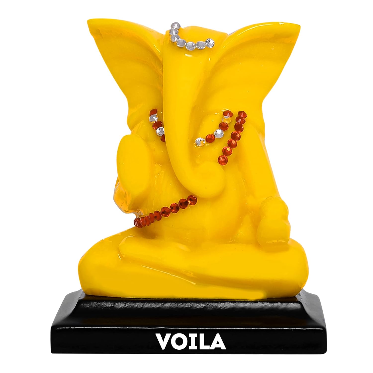 VOILA Multi-Purpose Lord Ganesh Idol – Perfect for Car, Home,Temple & Decor