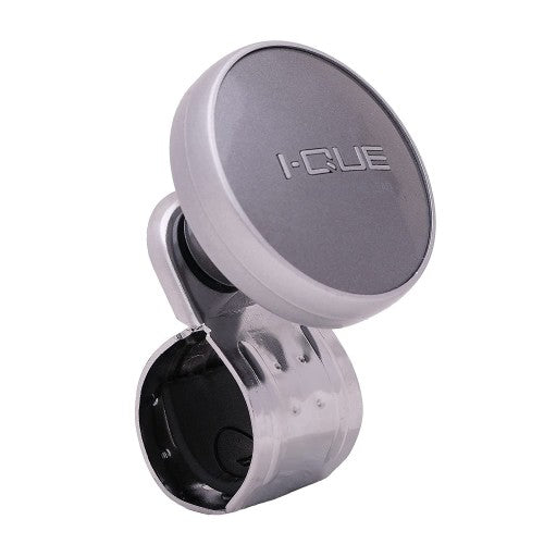 VOILA Car Steering Wheel Holder, Knob in Silver Colour