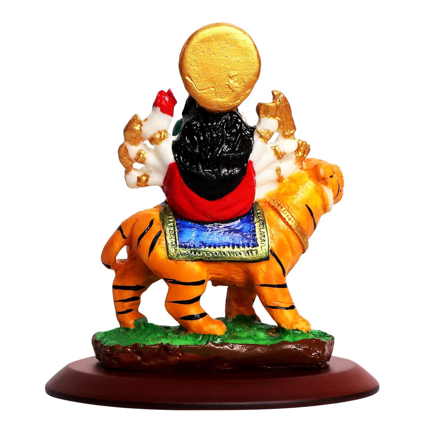 VOILA Maa Durga, Maa Sherawali Idol for Vehicle (Auto/Car/Bus/Truck) Dashboard, Mandir & Office Table