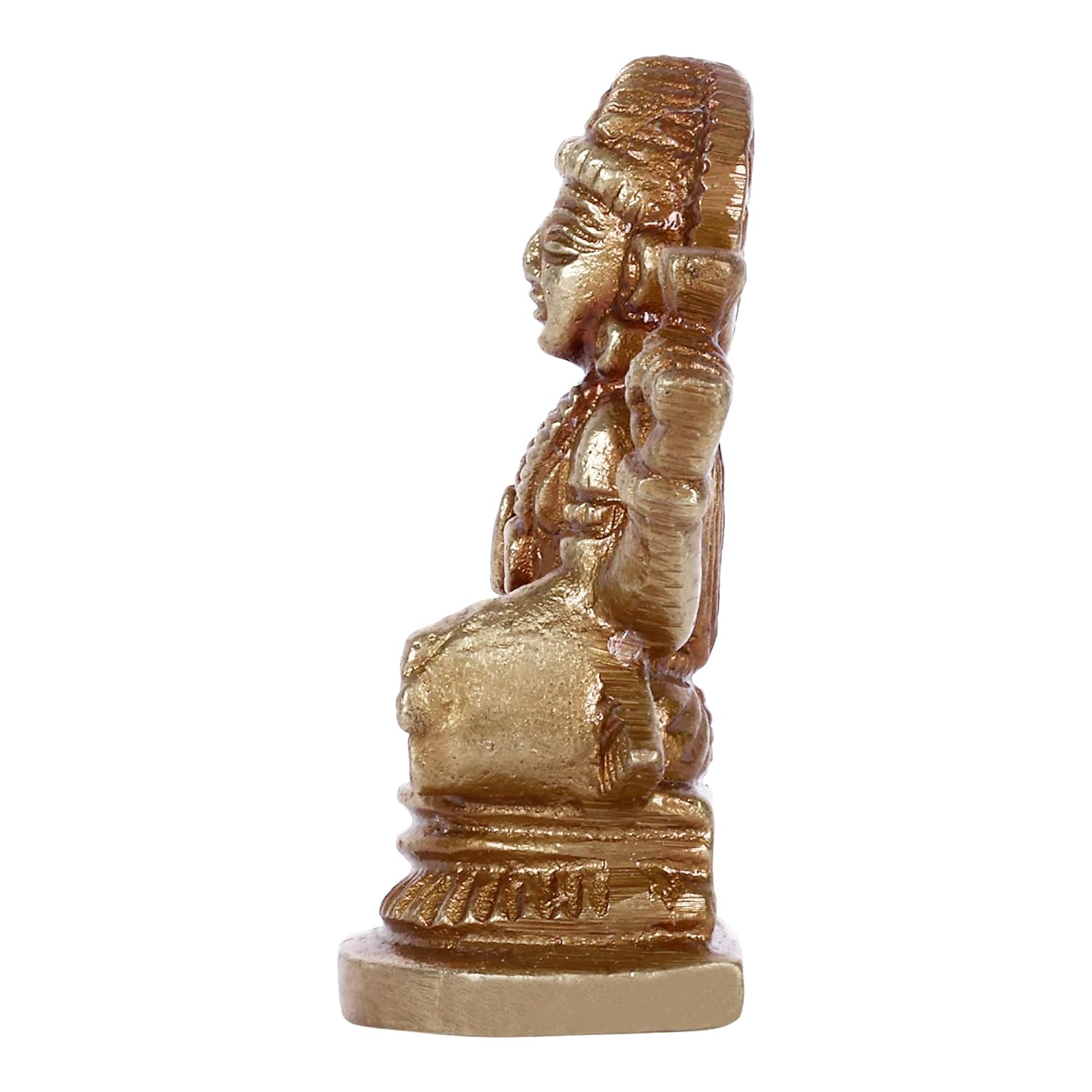 VOILA Brass Goddess Laxmi Idol for Pooja Room, Home Decor