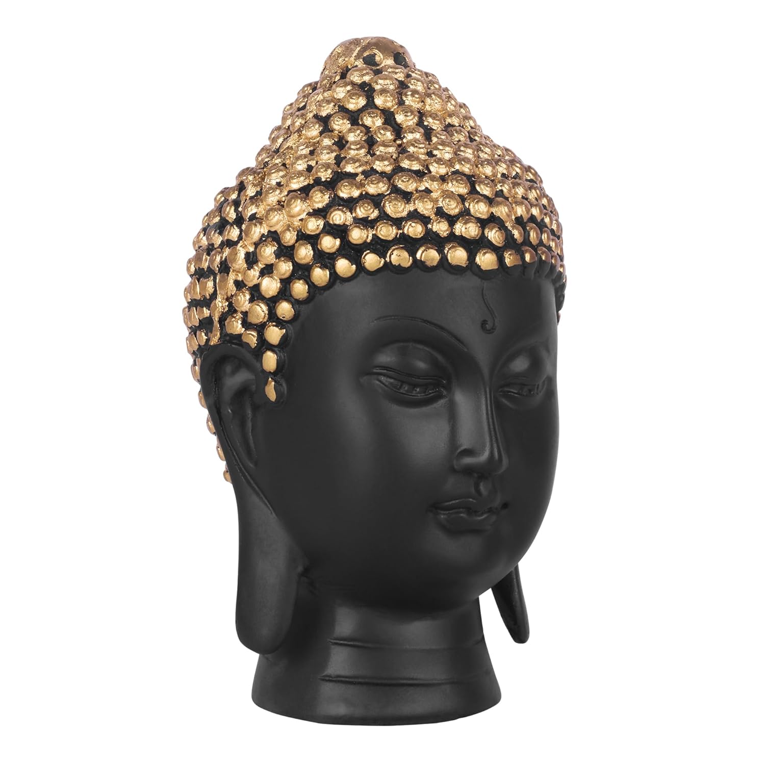 VOILA Lord Buddha Idol for Vehicle (Auto/Car/Bus/Truck) Dashboard, Mandir & Office Table