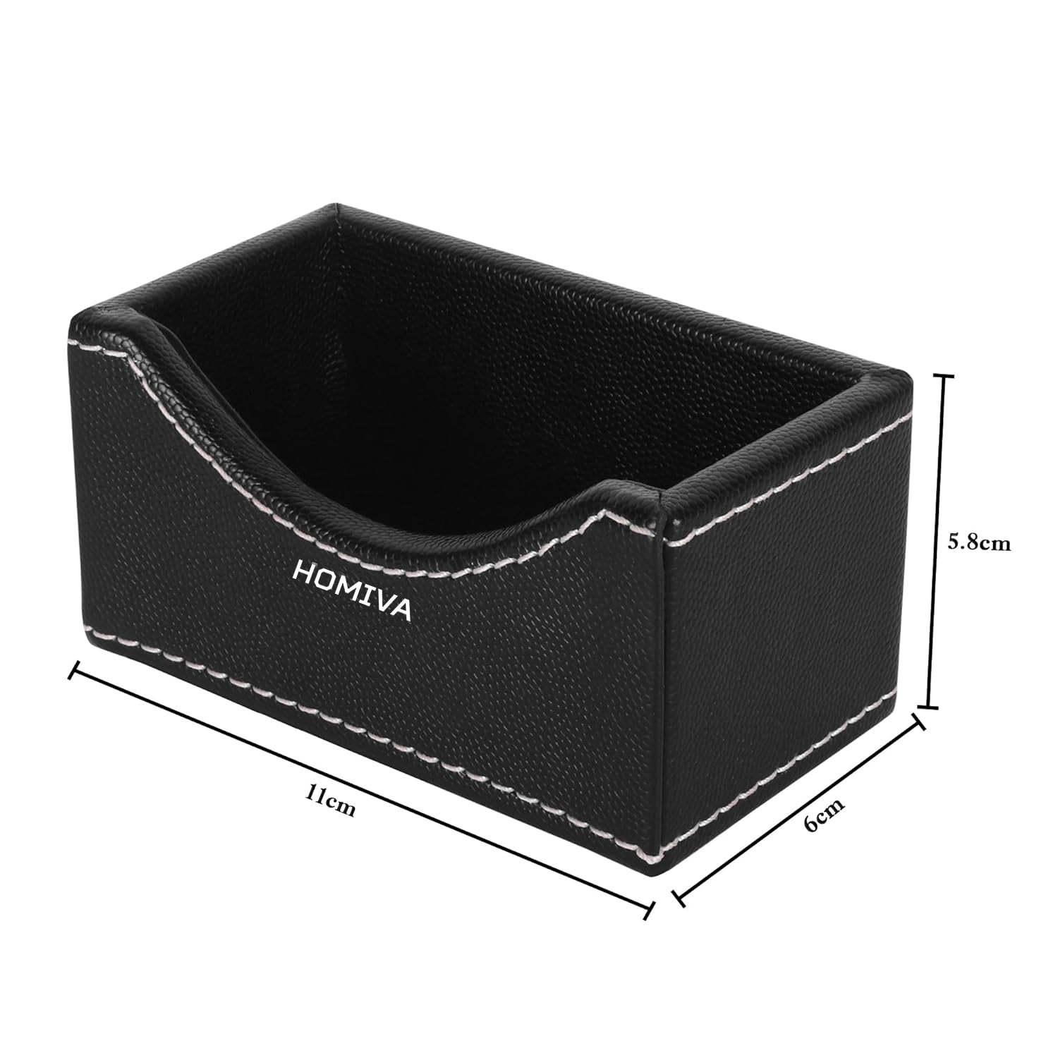 HOMIVA Elegant Office Desk Card Holder – Professional Display for Business Cards – Sleek & Durable Design