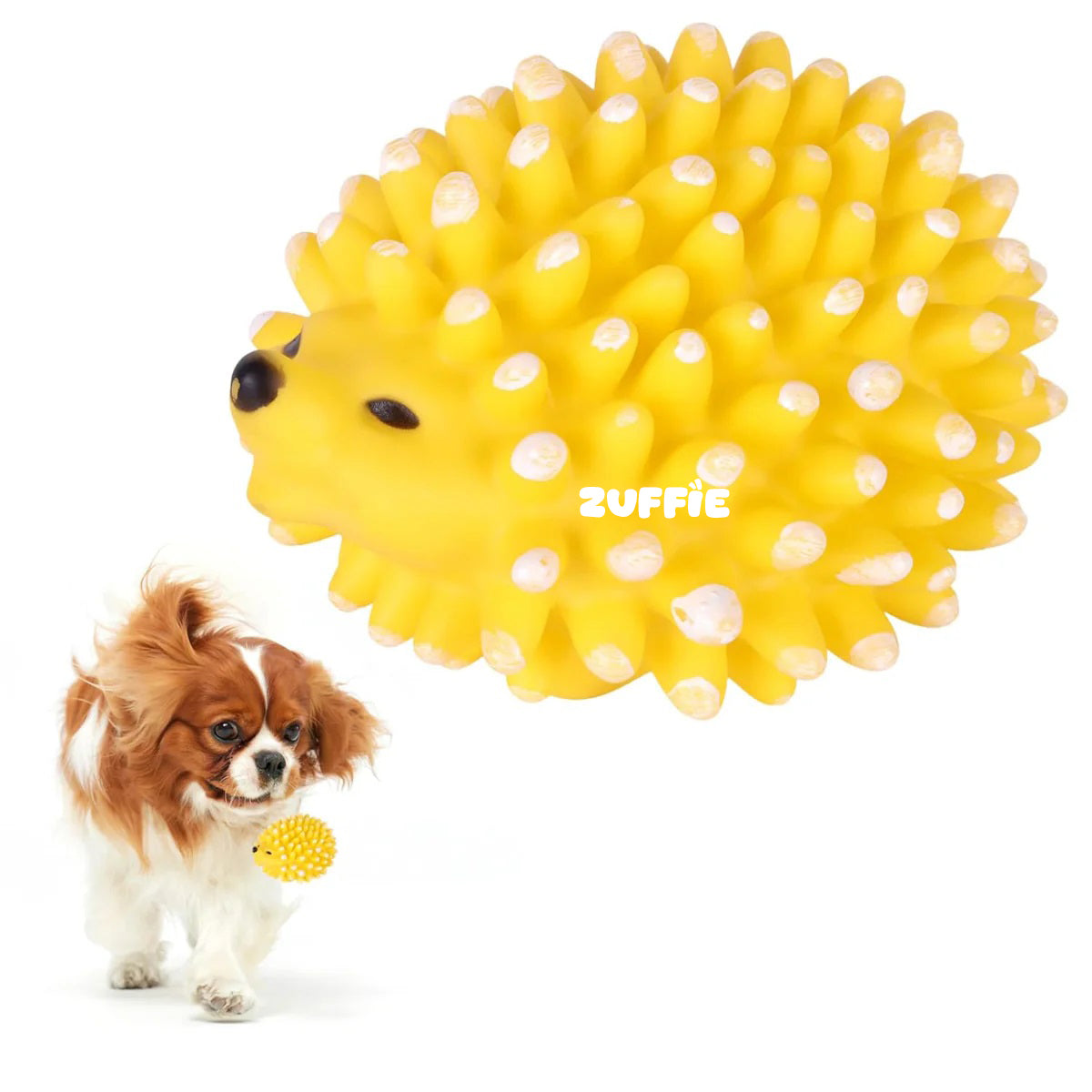 ZUFFIE Pet Hedgehog Toy for Dogs, Interactive Squeaky for Extra Small & Small Dog, Perfect for Playtime, Safe & Fun Toy for All Breeds