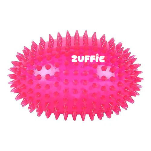 ZUFFIE Spiky Rubber Dog Toy, Durable and Chew-Resistant, Safe, Bouncy Fetch For Medium, Large & Extra Large Dogs
