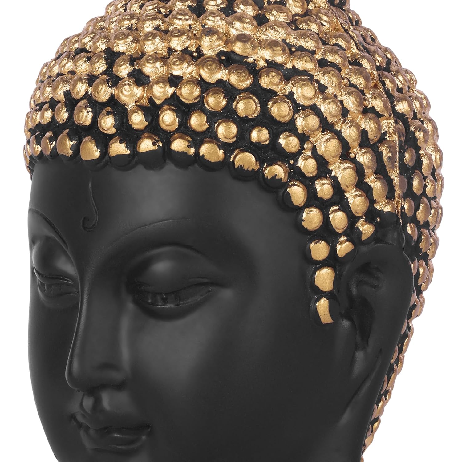 VOILA Lord Buddha Idol for Vehicle (Auto/Car/Bus/Truck) Dashboard, Mandir & Office Table
