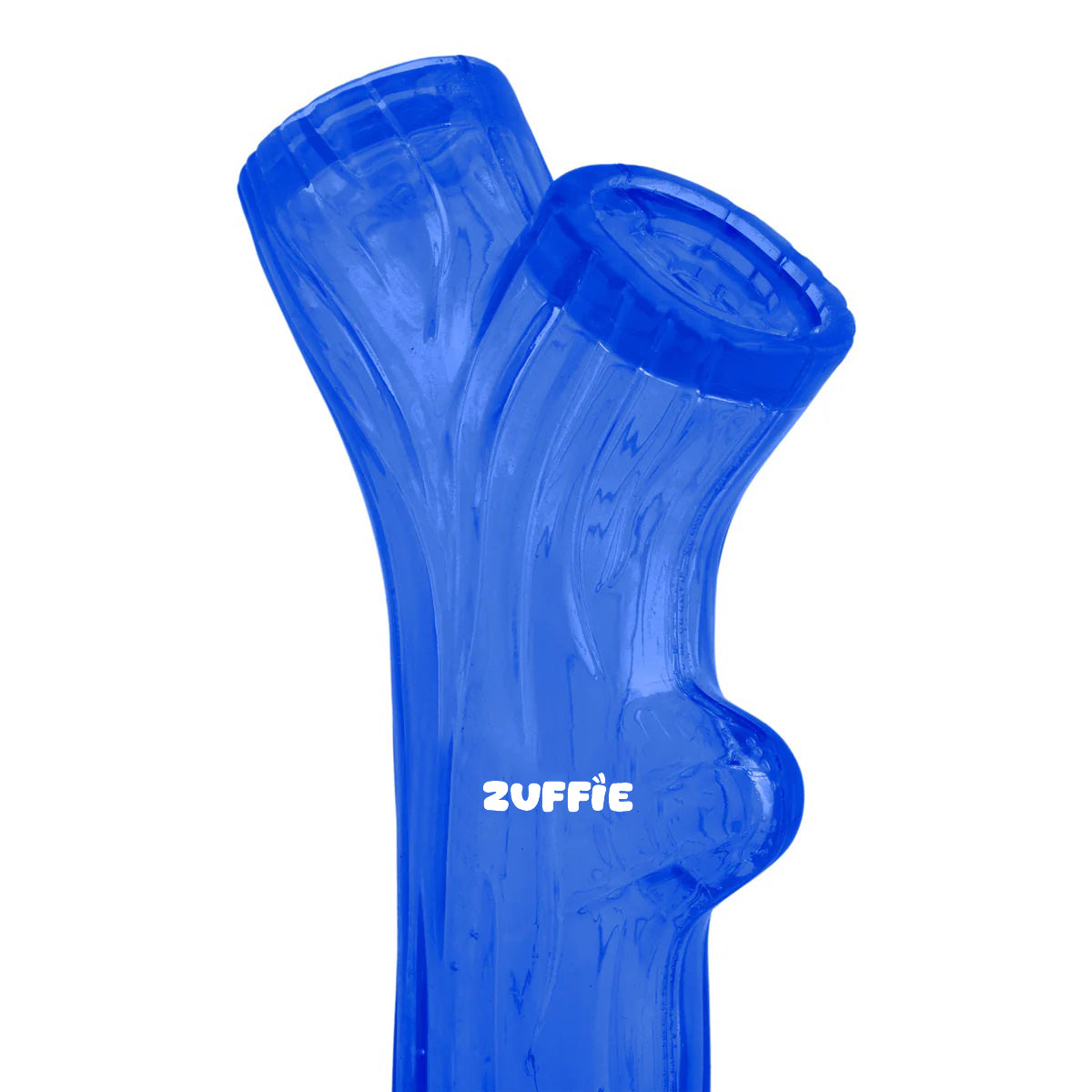 ZUFFIE Branch Shape Dog Chew Toy, Interactive Puppy Teething Aid - Blue