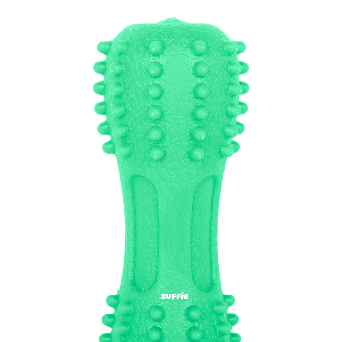 ZUFFIE Dog Chew Toy – Tough Spiky Stick for Medium & Large Pets- Green
