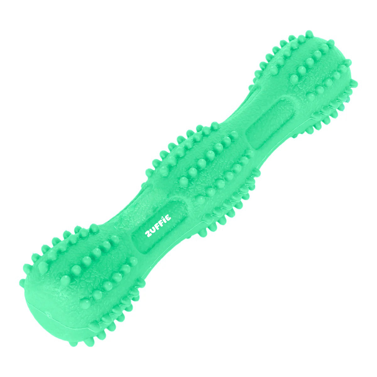 ZUFFIE Dog Chew Toy – Tough Spiky Stick for Medium & Large Pets- Green