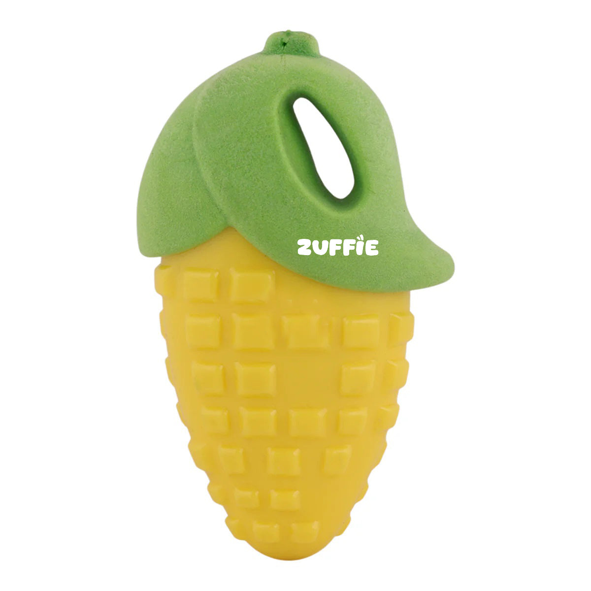 ZUFFIE Corn-Shaped Chewing Toy for Puppies, Small & Medium Dogs – Yellow & Green