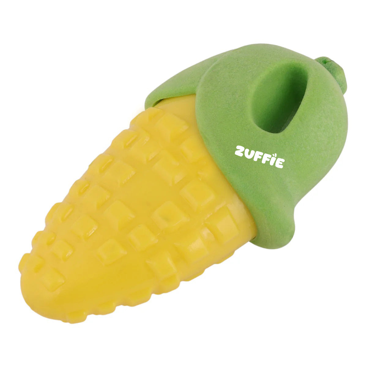 ZUFFIE Corn-Shaped Chewing Toy for Puppies, Small & Medium Dogs – Yellow & Green