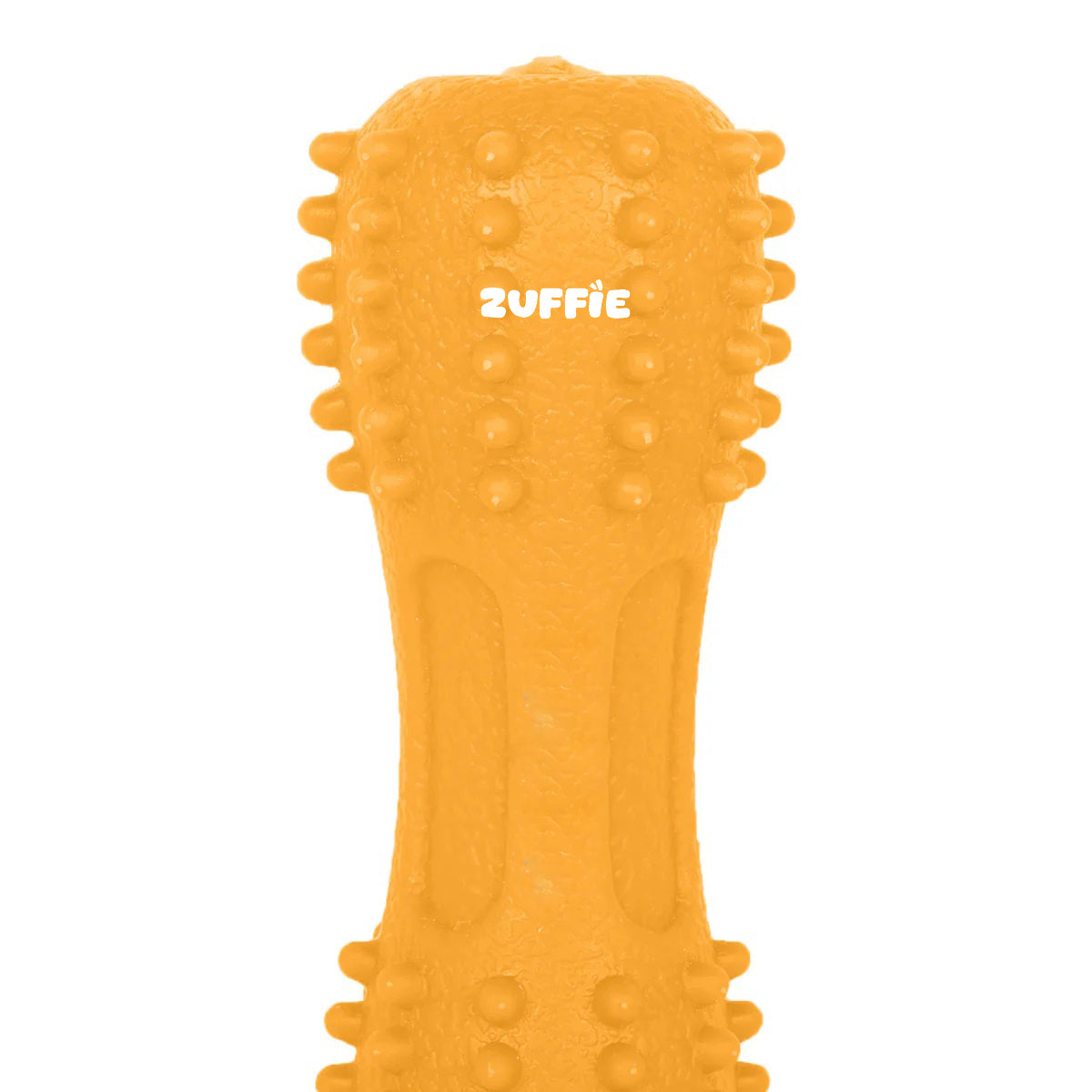 ZUFFIE Dog Chew Toy – Tough Spiky Stick for Medium & Large Pets- Orange