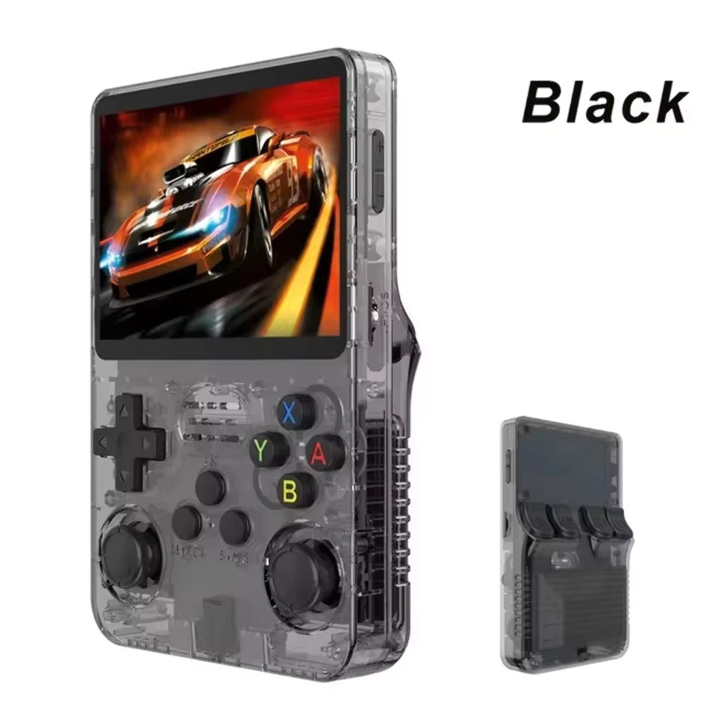 VOILA R36S Handheld Retro Gaming Console with 64GB Built-in Card - Supports 15000+ Games - with 3.5" IPS 640*480 Pixels.