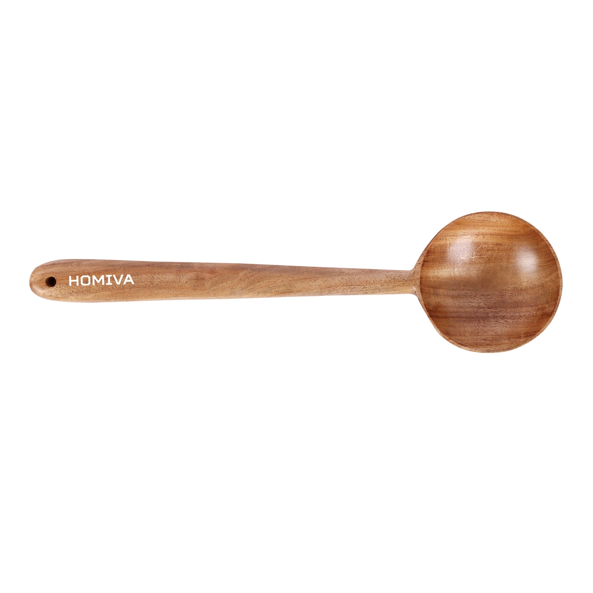 HOMIVA Neem Wood Serving Spoon Spatula ,Natural, Non-Toxic Wooden Spoon for Cooking & Serving