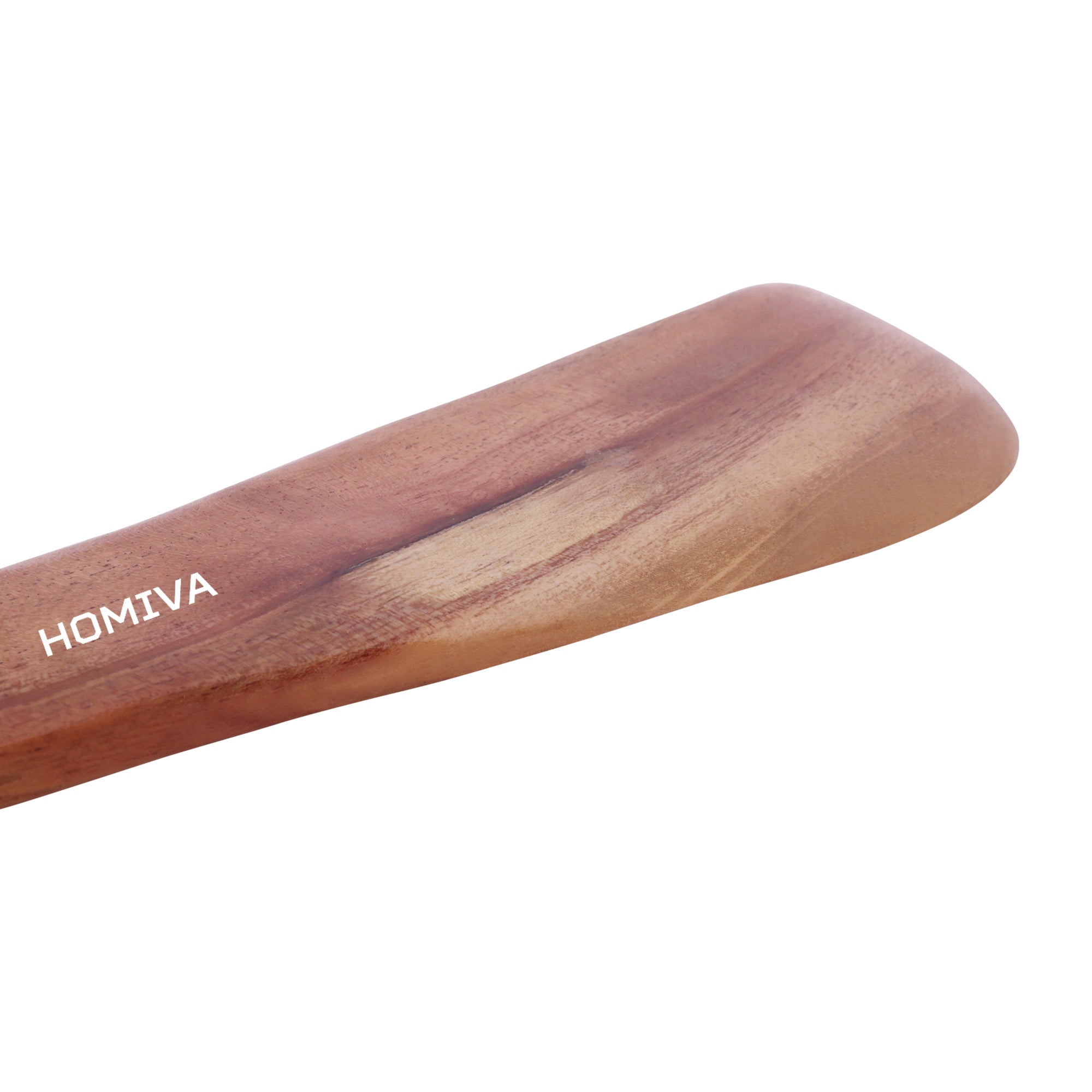 HOMIVA Neem Wooden Spatula for Cooking. Wooden Turner for Non-Stick & Cast Iron Cookware | Kitchen Utensil | Natural Wood Spreader for Roti, Dosa, Chapati & More