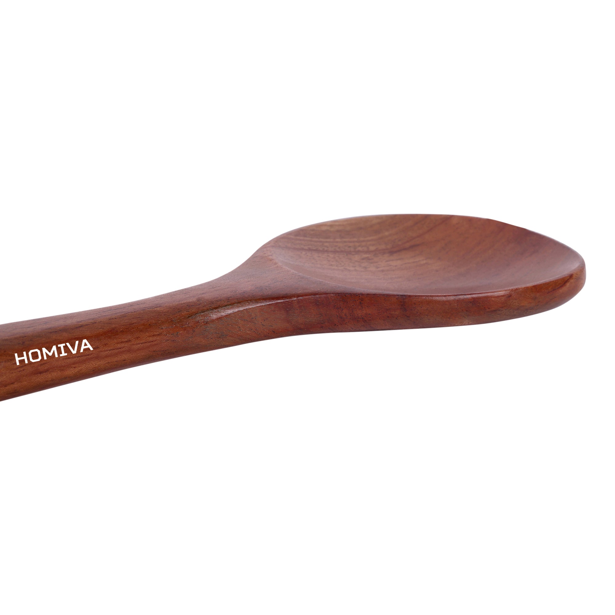 HOMIVA Premium Neem Wood Spatula for Cooking – Heat Resistant Wooden Turner for Nonstick Cookware, Kitchen Utensil for Stirring, Frying & Sauteing