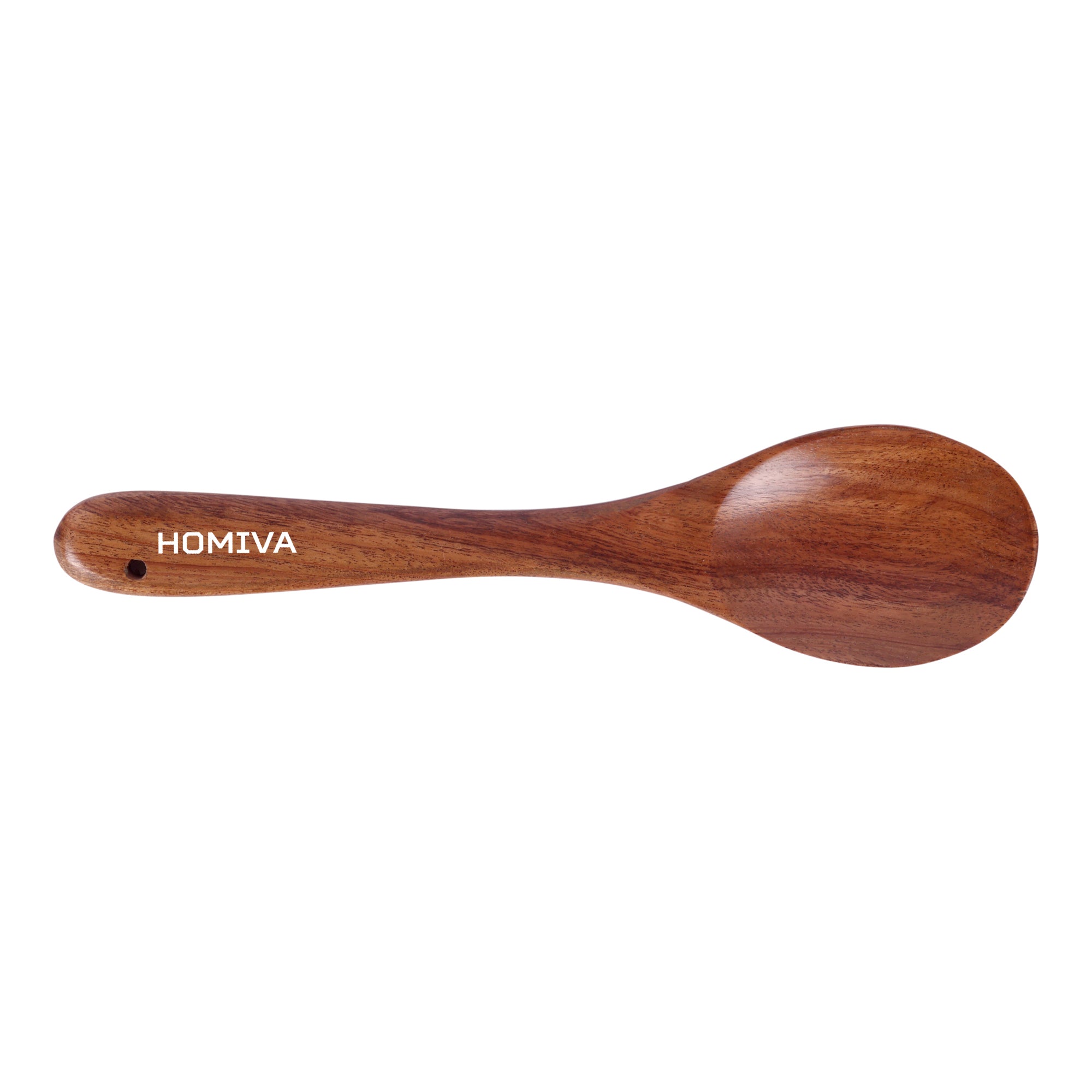 HOMIVA Wooden Neem Spoon, Kitchen Utensil for Cooking, Stirring & Serving -Natural Wooden Spoons , Healthy & Safe Kitchen Tools