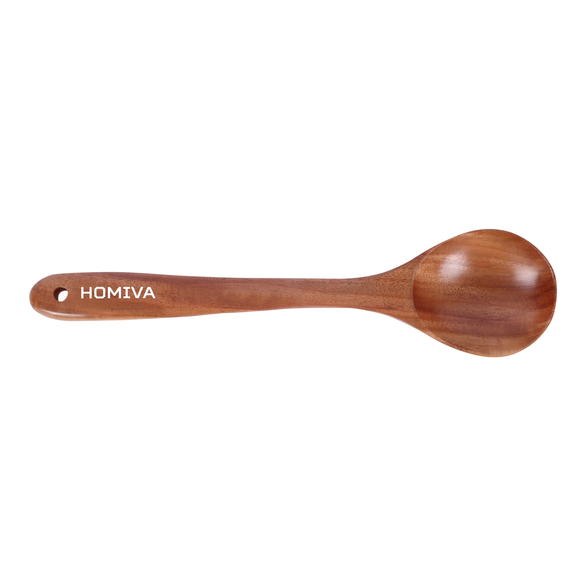 HOMIVA Premium Neem Wooden Cooking Spoon Heat Resistant & Kitchen Utensil for Cooking, Baking & Stirring
