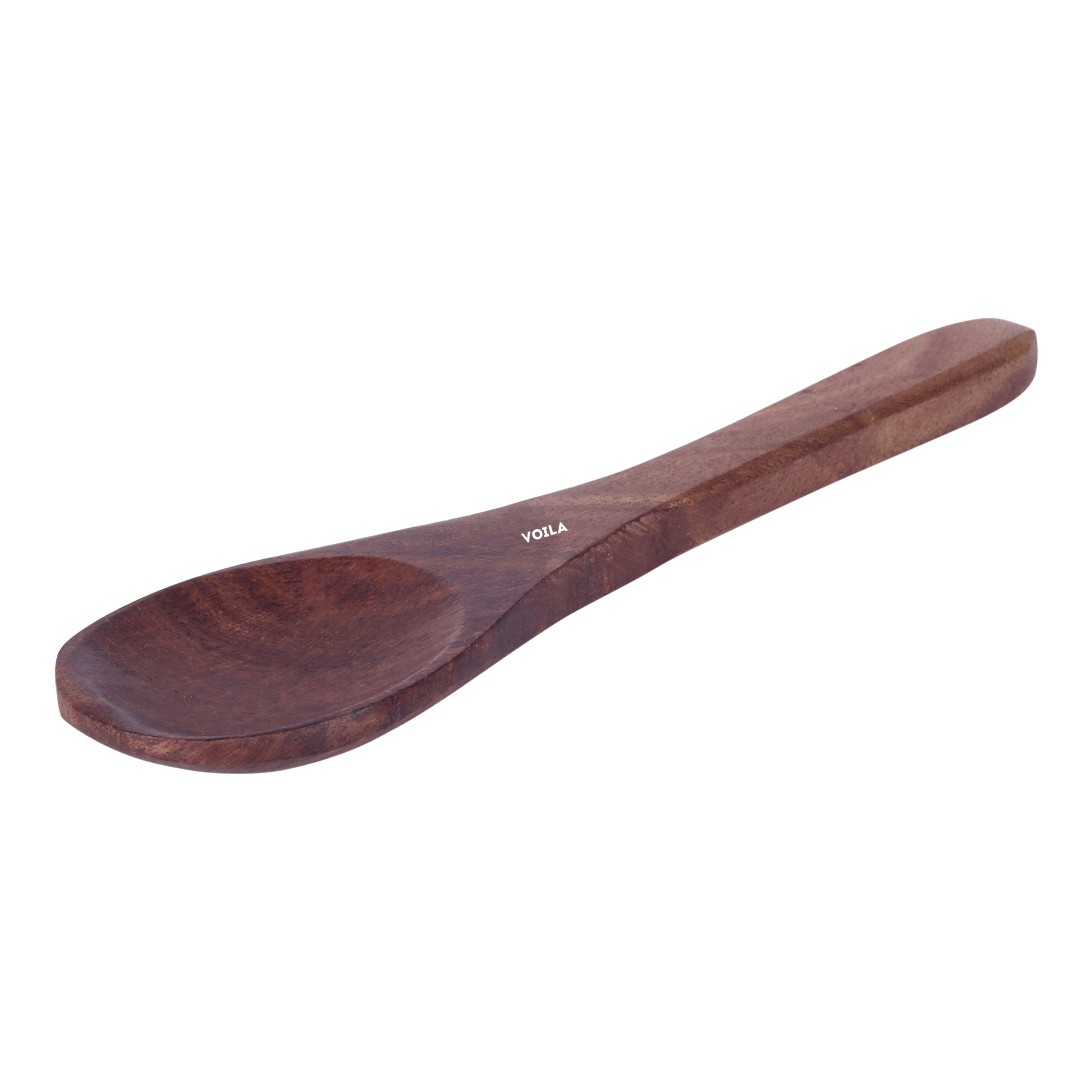 HOMIVA Wooden Neem Spoon, Non-Toxic Kitchen Utensil for Cooking, Natural, Anti-Bacterial Wooden Spoon
