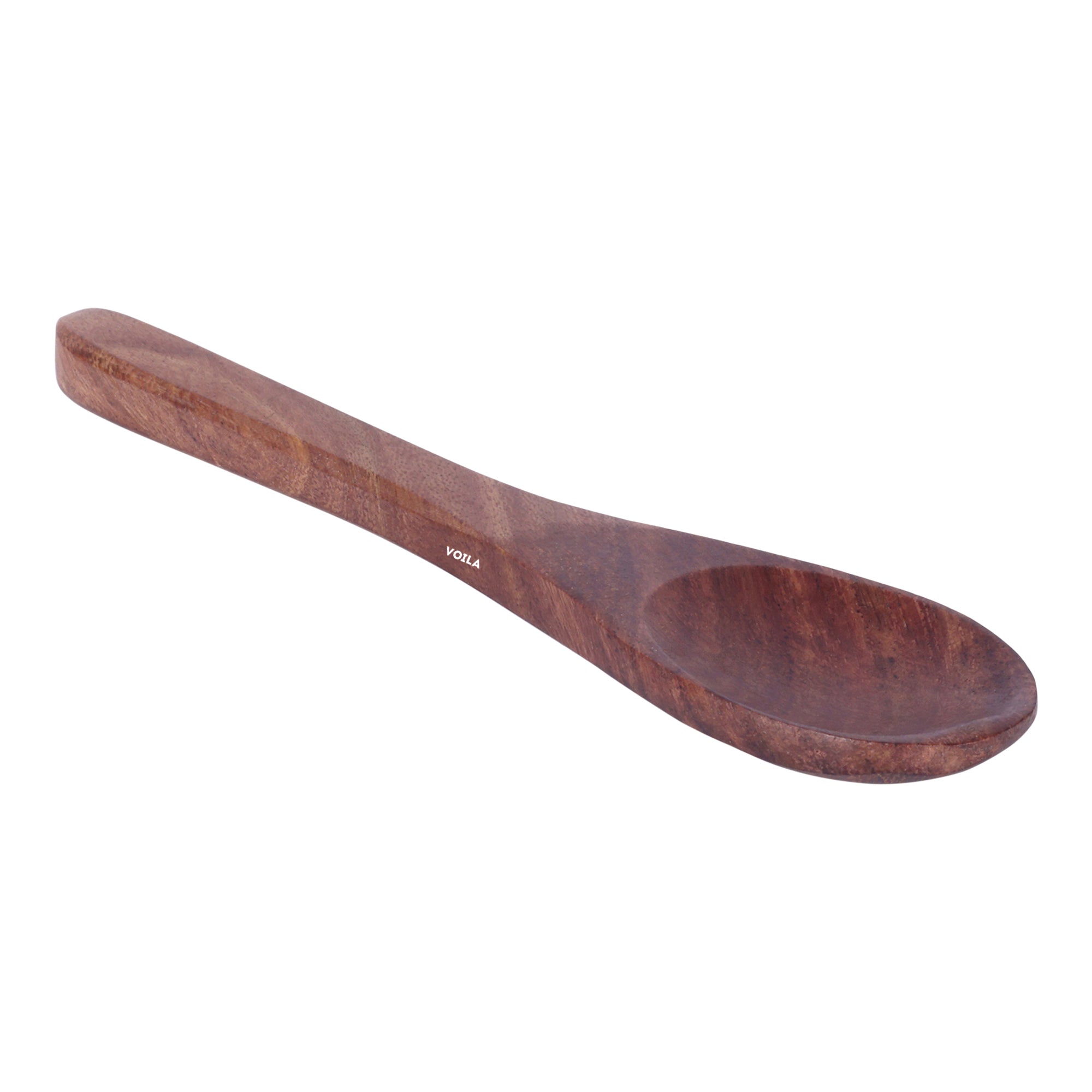 HOMIVA Wooden Neem Spoon, Non-Toxic Kitchen Utensil for Cooking, Natural, Anti-Bacterial Wooden Spoon