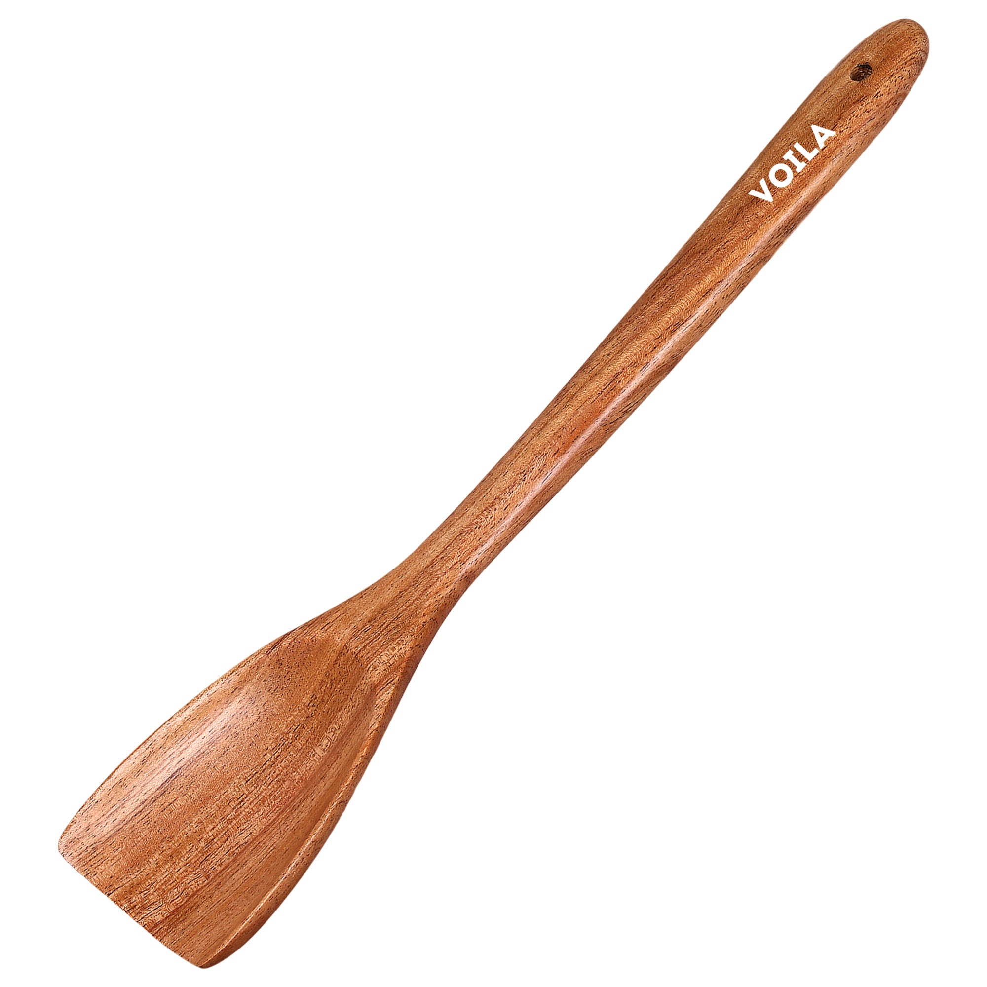 Premium Neem Wood Turner for cooking- Non-Stick Cookware, Utensil for Stir-Frying, Sautéing & Mixing