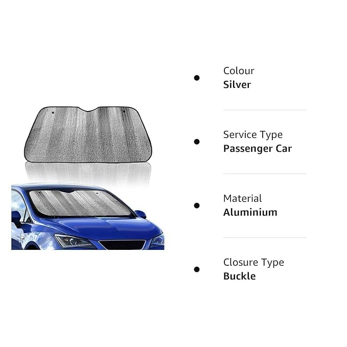 Foldable Car Windshield Sunshade & Snow Cover || Universal Fit