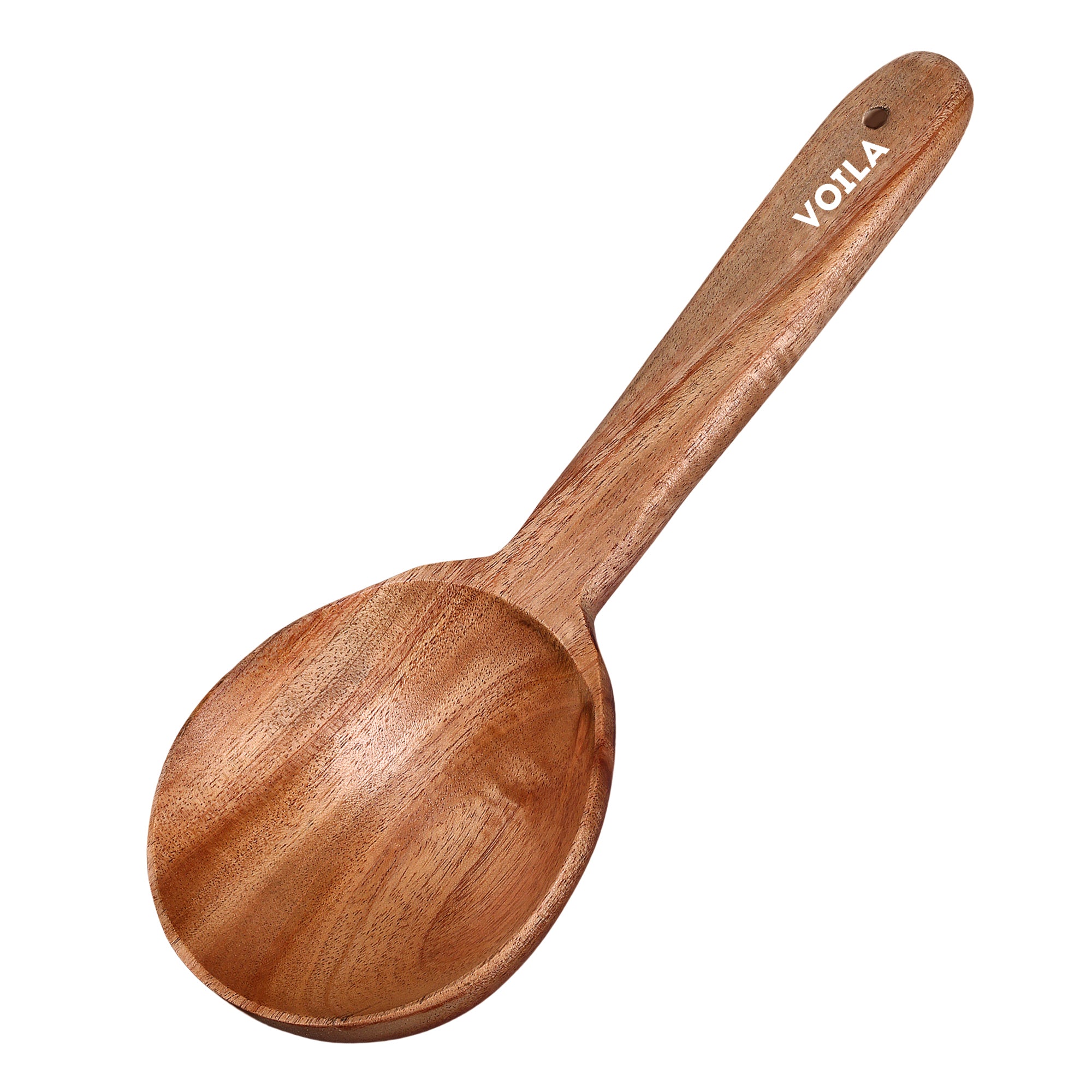 Neem Wooden Serving Spoon for Cooking & Serving –  Ladle for Soup, Stirring, and Mixing –  Kitchen Utensil