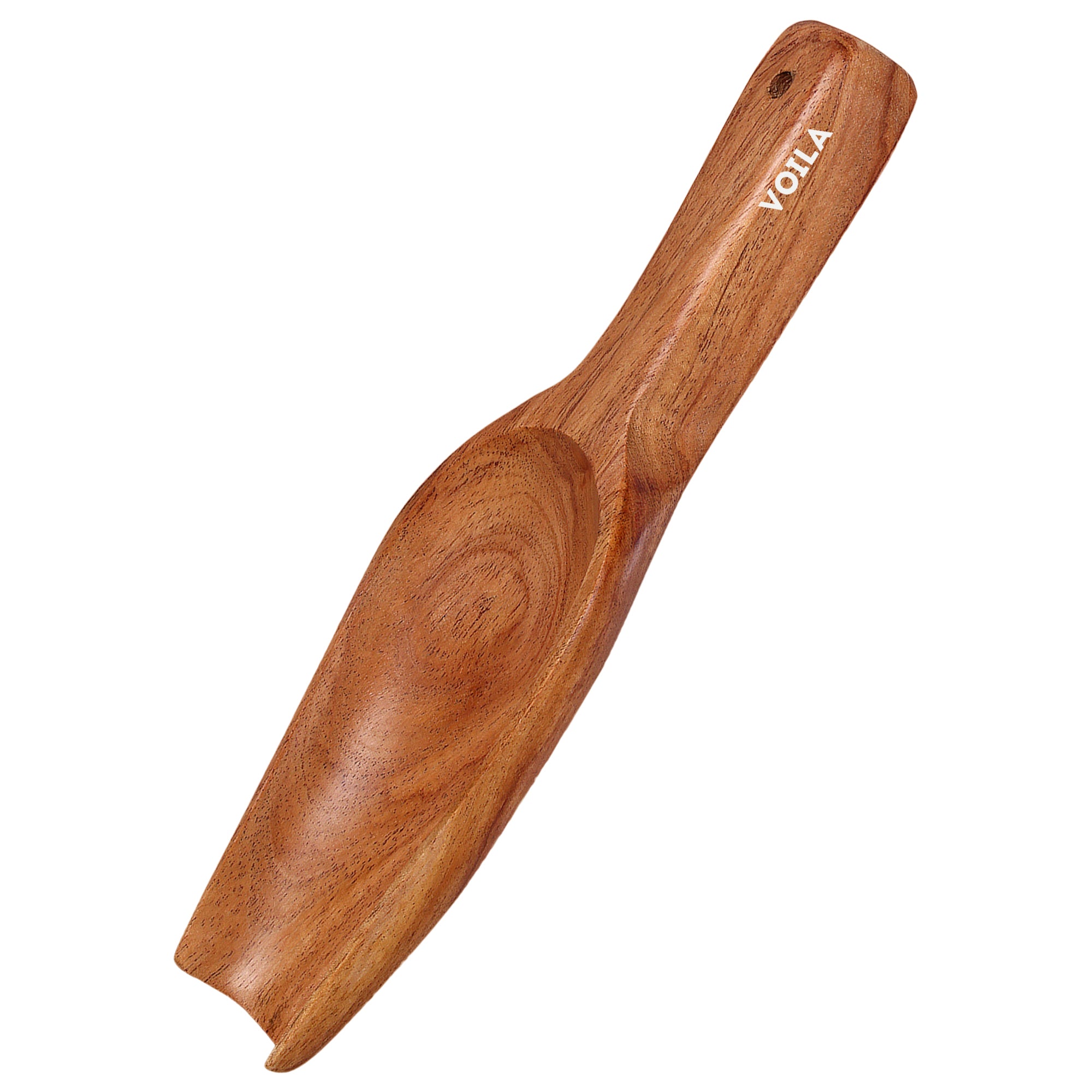 Neem Wood Grain Scoop Wooden Scoop for Rice, Pulses & Flour ,Perfect for Kitchen & Storage Bins