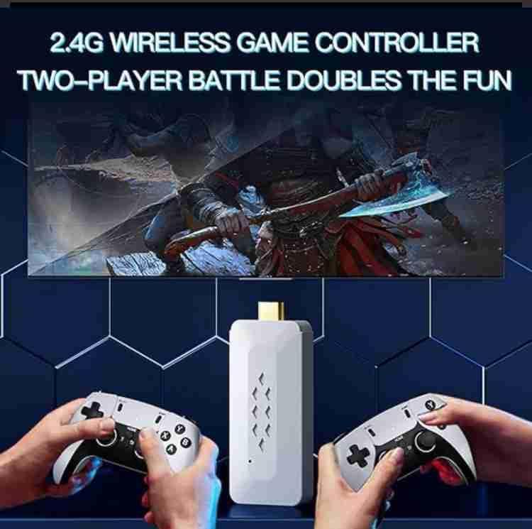 Gaming Console by VOILA | M22 Retro Game Stick - Wireless HD, 52 Emulators, 30,000+ Games, 64GB, Classic Edition with Takken/GTA Vcity/God of War