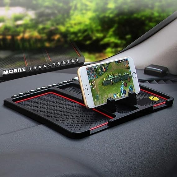 Anti-Slip Phone Holder for Car Dashboard |Car Dashboard Organizer Mat Non-Slip