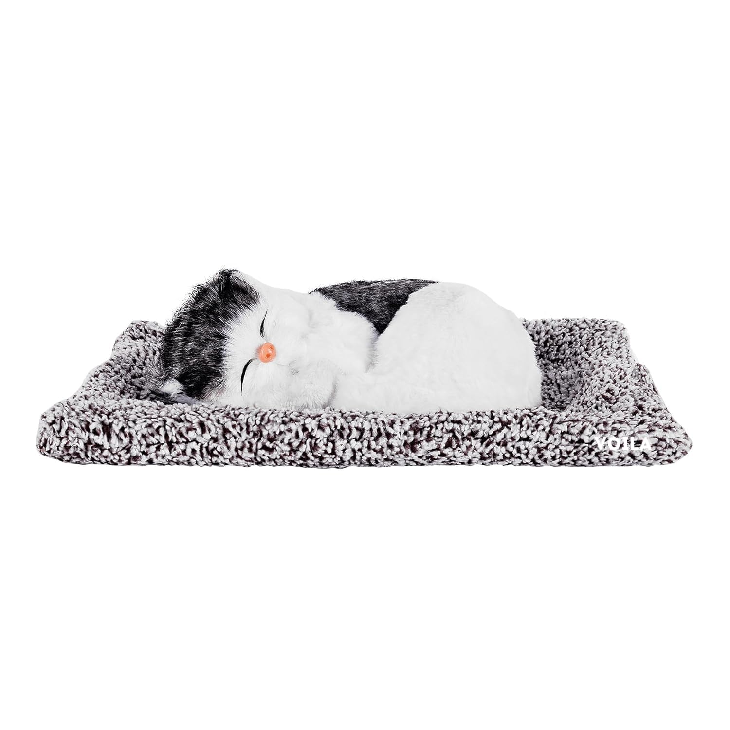 Sleeping Cat Plush Toy for Car Dashboard