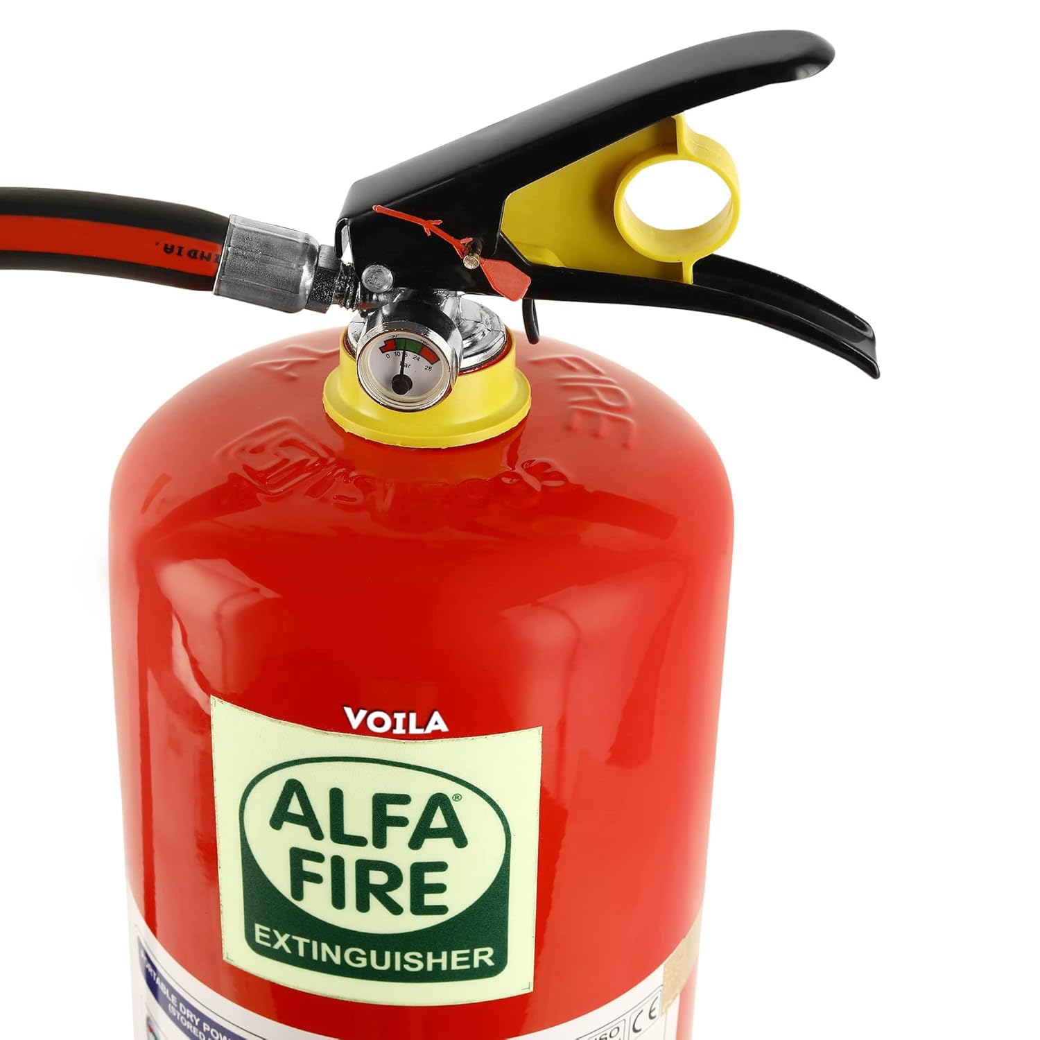 ABC Powder Type Fire Extinguisher With Pipe For Home ,Car and Office Fire (4 Kg)