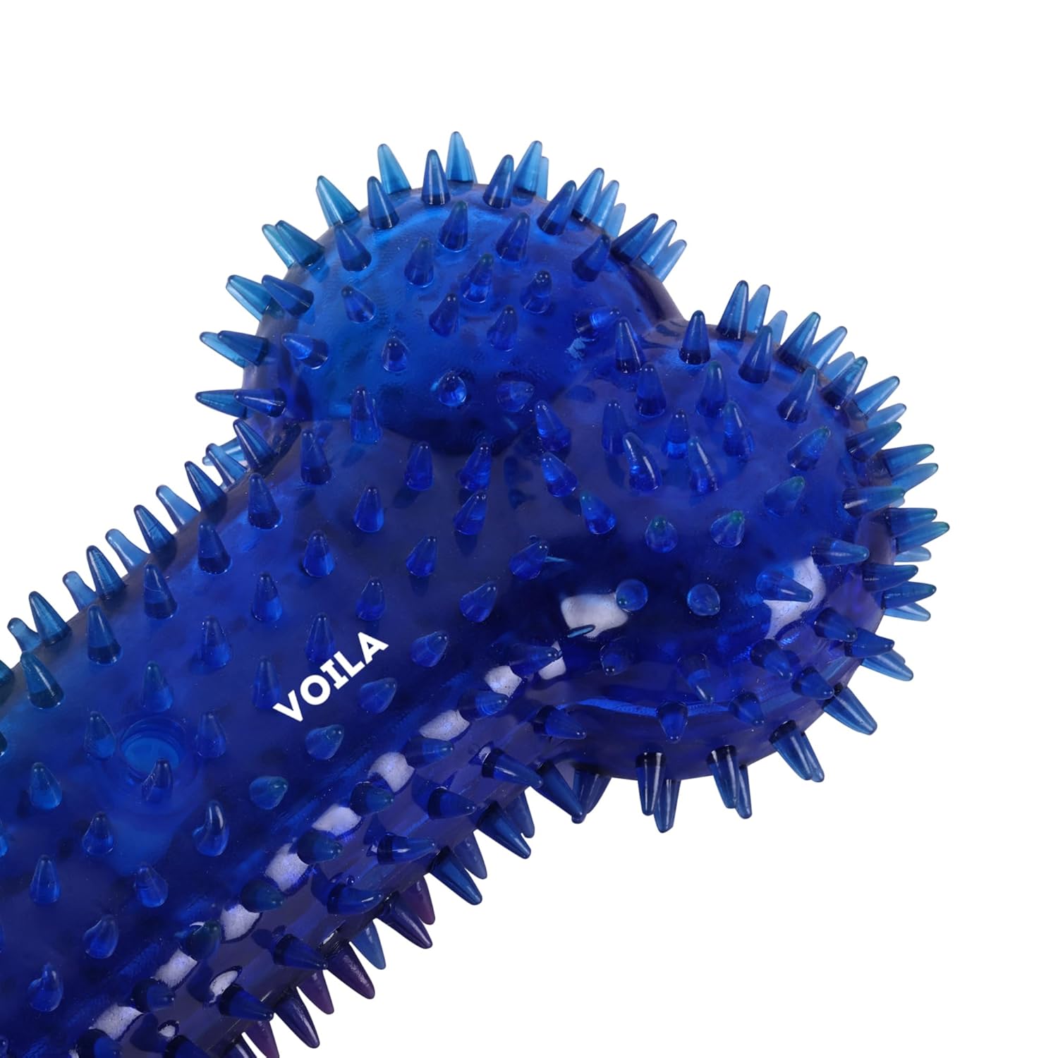 Spiky Bone Dog Toy Soft, Non-Toxic Rubber for Teeth & Gums || Ideal for Medium, Large & Extra Large Dogs