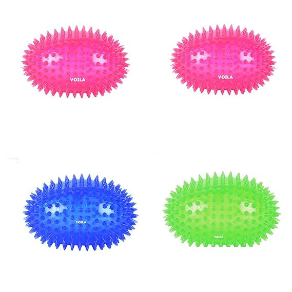 Spiky Rubber Dog Toy Non-Toxic, Safe, Bouncy Fetch || For Medium, Large & Extra Large Dogs