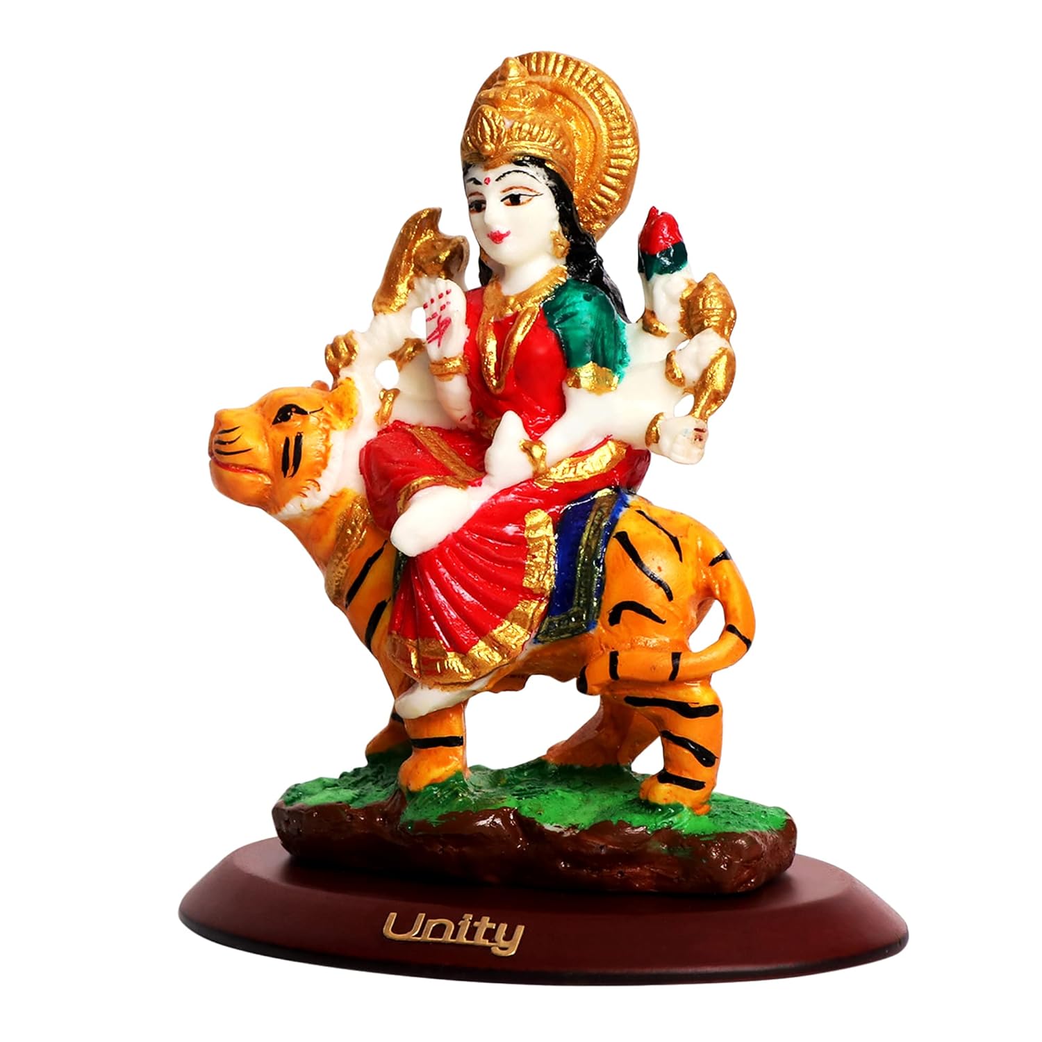 Maa Durga , Maa Sherawali |God Statue for Vehicle(Auto/Car/Bus/Truck) Dashboard, Mandir & Office table