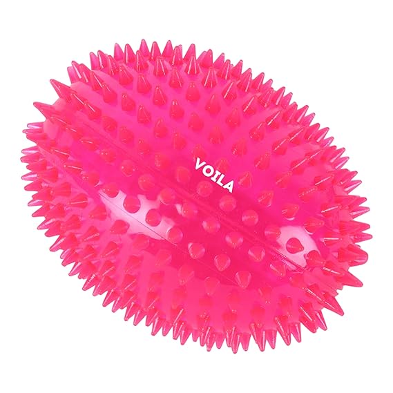 Spiky Rubber Dog Toy Non-Toxic, Safe, Bouncy Fetch || For Medium, Large & Extra Large Dogs