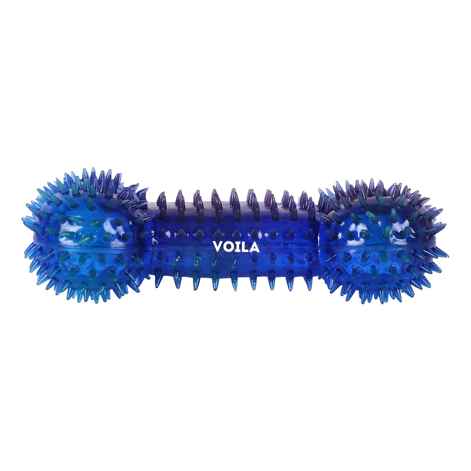 Spiky Bone Dog Toy Soft, Non-Toxic Rubber for Teeth & Gums || Ideal for Medium, Large & Extra Large Dogs