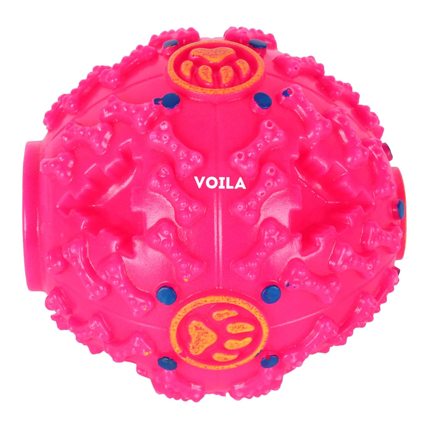 Multi-Color Dog Toy Ball, Bouncy Fetch Ball, Fun & safe || For Extra Small, Small & Medium Dogs