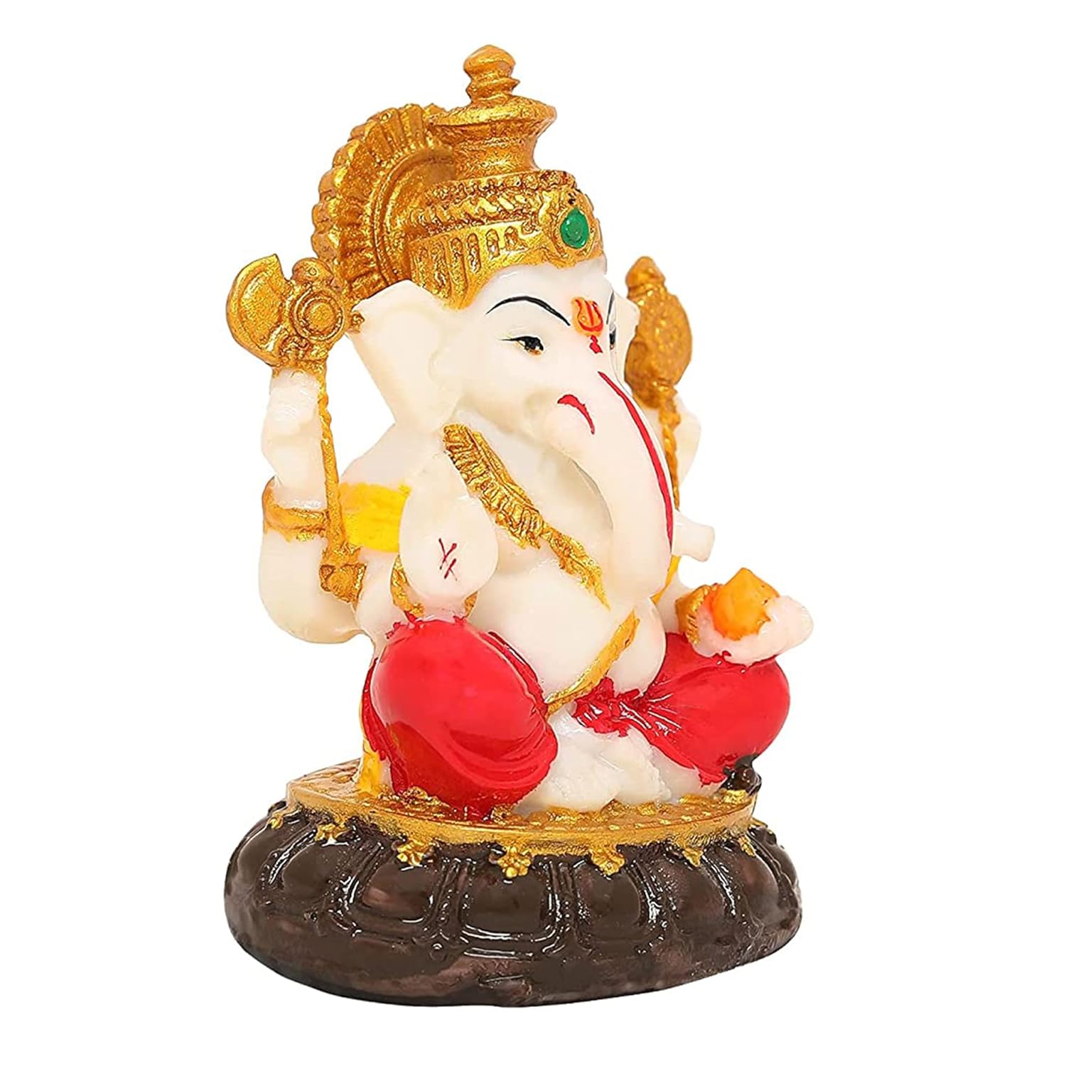 Lord Ganesha Murti Idol | for Car Dashboard Home Decor Living Room Pooja Room